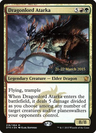 Dragonlord Atarka [Dragons of Tarkir Promos] | Sanctuary Gaming