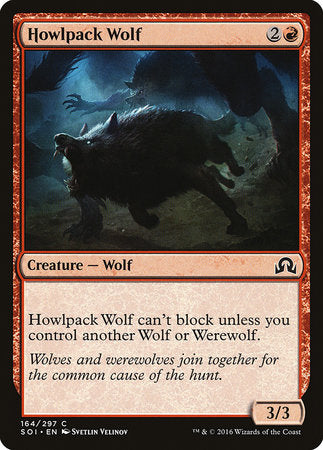 Howlpack Wolf [Shadows over Innistrad] | Sanctuary Gaming