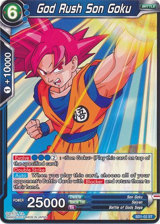 God Rush Son Goku (Starter Deck - The Awakening) [SD1-02] | Sanctuary Gaming