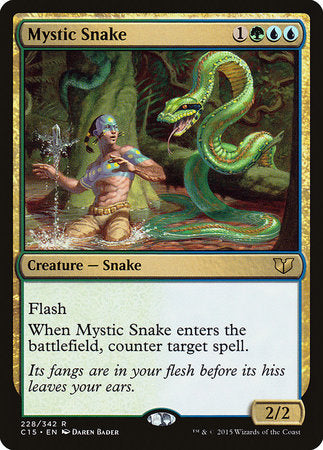 Mystic Snake [Commander 2015] | Sanctuary Gaming