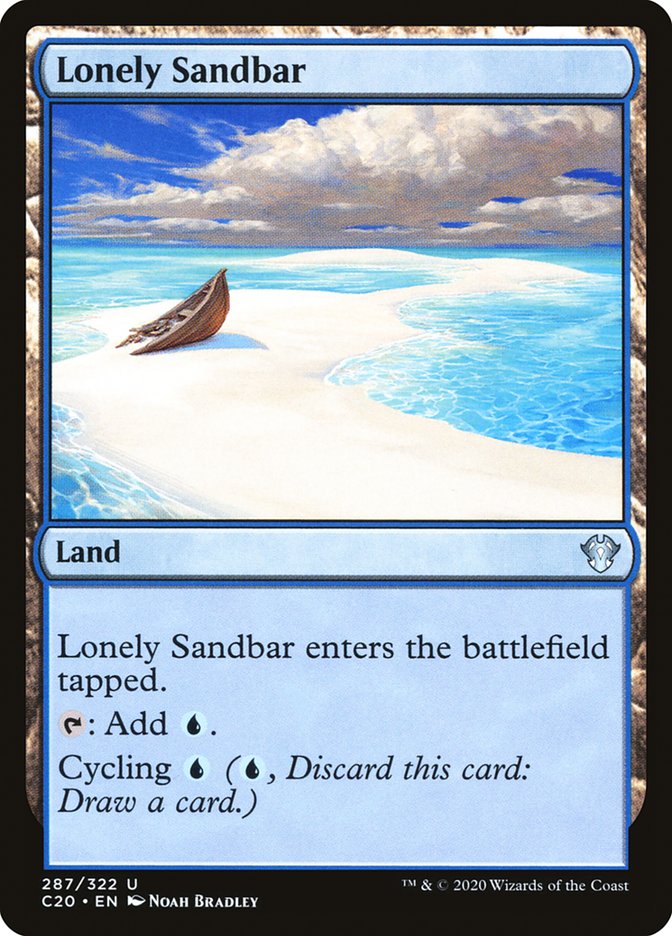 Lonely Sandbar [Commander 2020] | Sanctuary Gaming