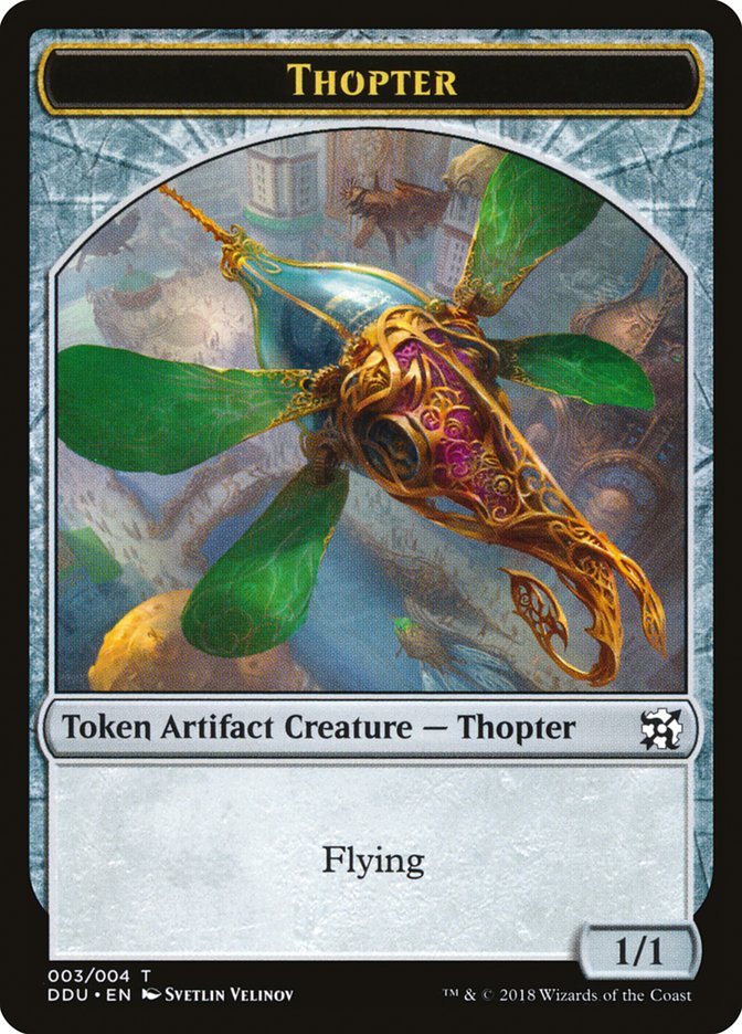 Thopter (003/004) [Duel Decks: Elves vs. Inventors Tokens] | Sanctuary Gaming