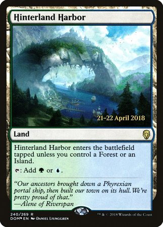 Hinterland Harbor [Dominaria Promos] | Sanctuary Gaming