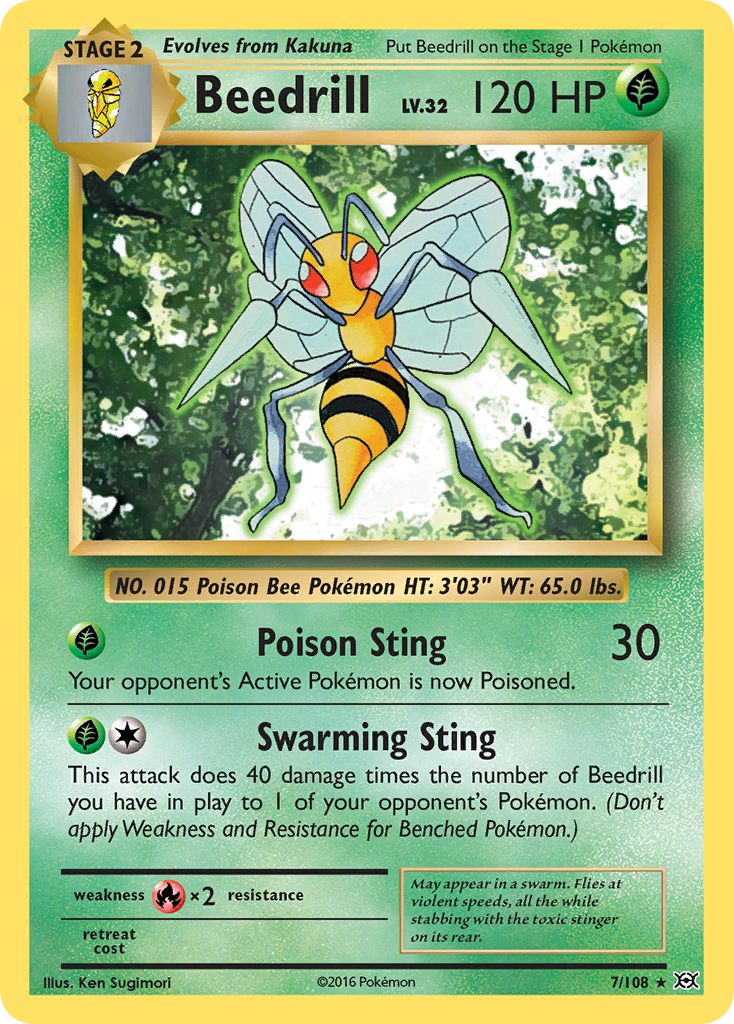 Beedrill (7/108) [XY: Evolutions] | Sanctuary Gaming