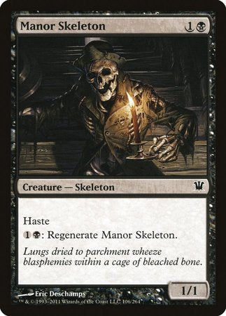 Manor Skeleton [Innistrad] | Sanctuary Gaming
