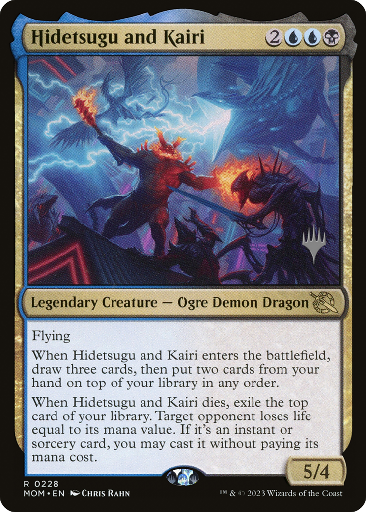 Hidetsugu and Kairi (Promo Pack) [March of the Machine Promos] | Sanctuary Gaming