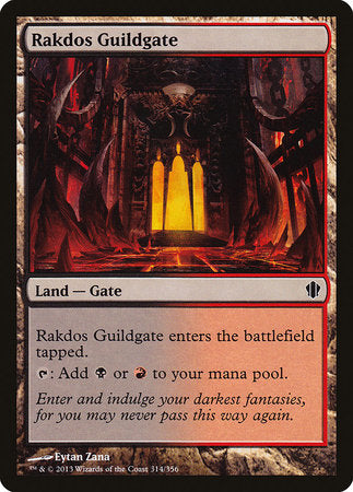 Rakdos Guildgate [Commander 2013] | Sanctuary Gaming