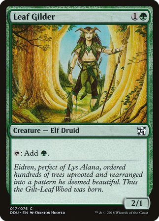 Leaf Gilder [Duel Decks: Elves vs. Inventors] | Sanctuary Gaming
