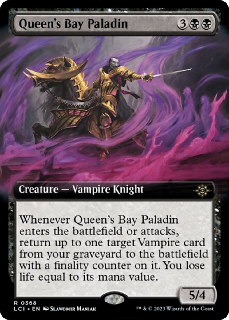 Queen's Bay Paladin (Extended Art) [The Lost Caverns of Ixalan] | Sanctuary Gaming