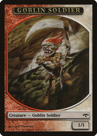 Goblin Soldier Token [Eventide Tokens] | Sanctuary Gaming