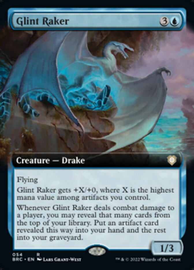 Glint Raker (Extended Art) [The Brothers' War Commander] | Sanctuary Gaming