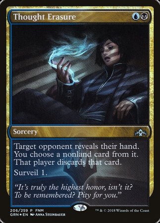 Thought Erasure [Guilds of Ravnica Promos] | Sanctuary Gaming