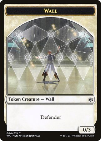 Wall Token [War of the Spark Tokens] | Sanctuary Gaming