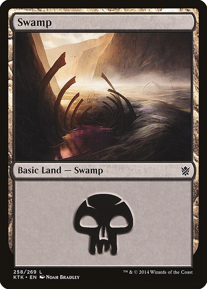 Swamp (258) [Khans of Tarkir] | Sanctuary Gaming