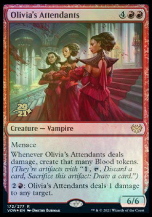 Olivia's Attendants [Innistrad: Crimson Vow Prerelease Promos] | Sanctuary Gaming