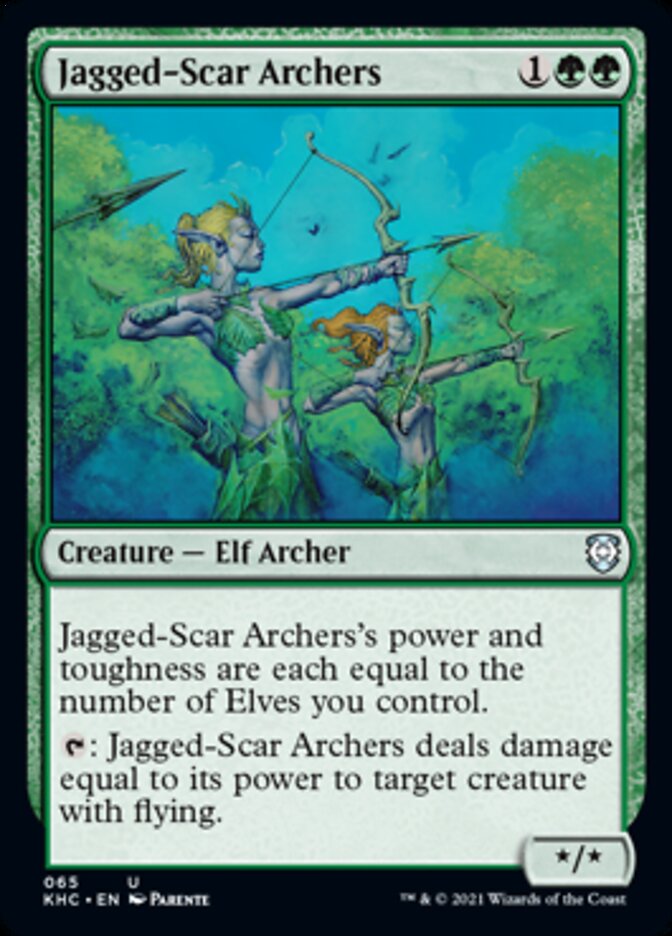 Jagged-Scar Archers [Kaldheim Commander] | Sanctuary Gaming