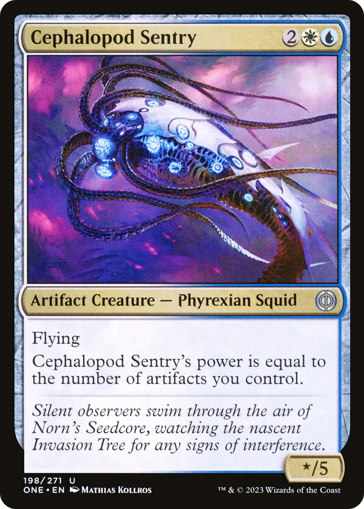 Cephalopod Sentry [Phyrexia: All Will Be One] | Sanctuary Gaming