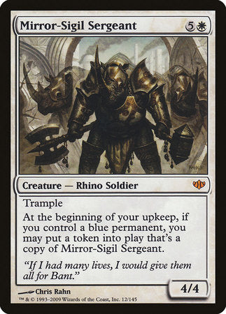 Mirror-Sigil Sergeant [Conflux] | Sanctuary Gaming