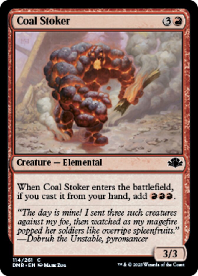 Coal Stoker [Dominaria Remastered] | Sanctuary Gaming