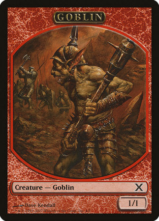 Goblin Token [Tenth Edition Tokens] | Sanctuary Gaming