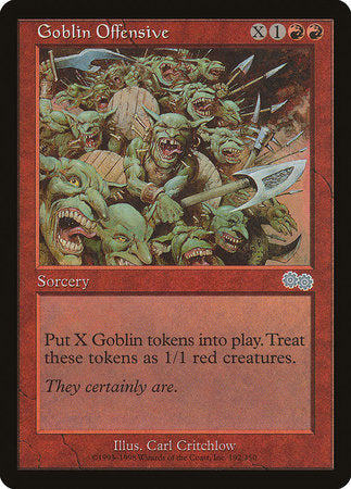 Goblin Offensive [Urza's Saga] | Sanctuary Gaming