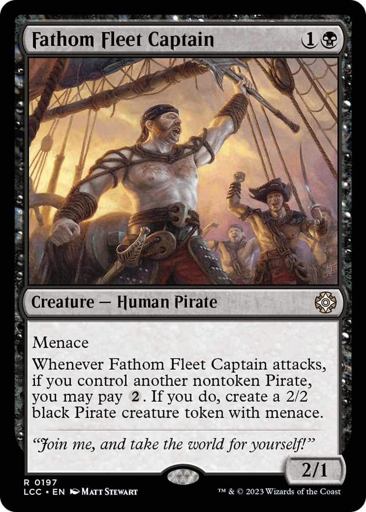Fathom Fleet Captain [The Lost Caverns of Ixalan Commander] | Sanctuary Gaming