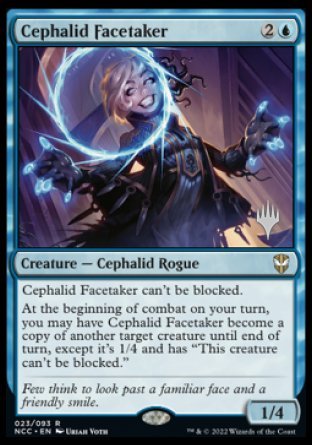 Cephalid Facetaker (Promo Pack) [Streets of New Capenna Commander Promos] | Sanctuary Gaming