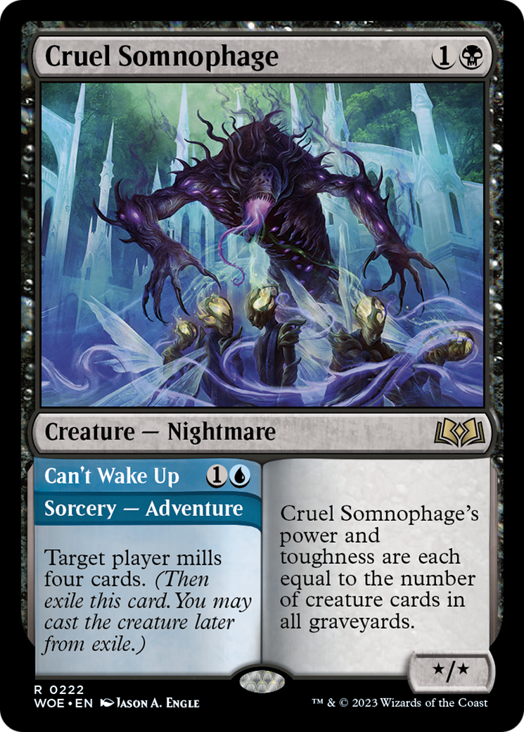 Cruel Somnophage // Can't Wake Up [Wilds of Eldraine] | Sanctuary Gaming
