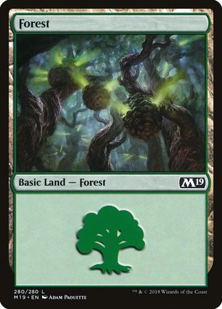 Forest (280) [Core Set 2019] | Sanctuary Gaming