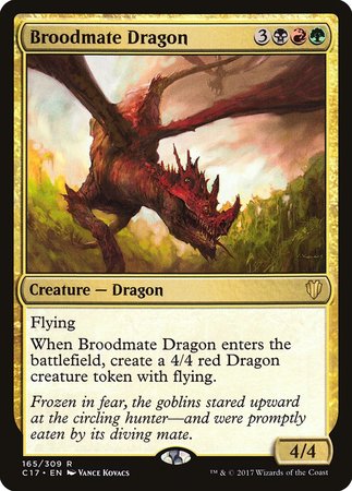 Broodmate Dragon [Commander 2017] | Sanctuary Gaming