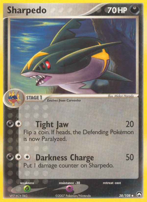 Sharpedo (38/108) [EX: Power Keepers] | Sanctuary Gaming