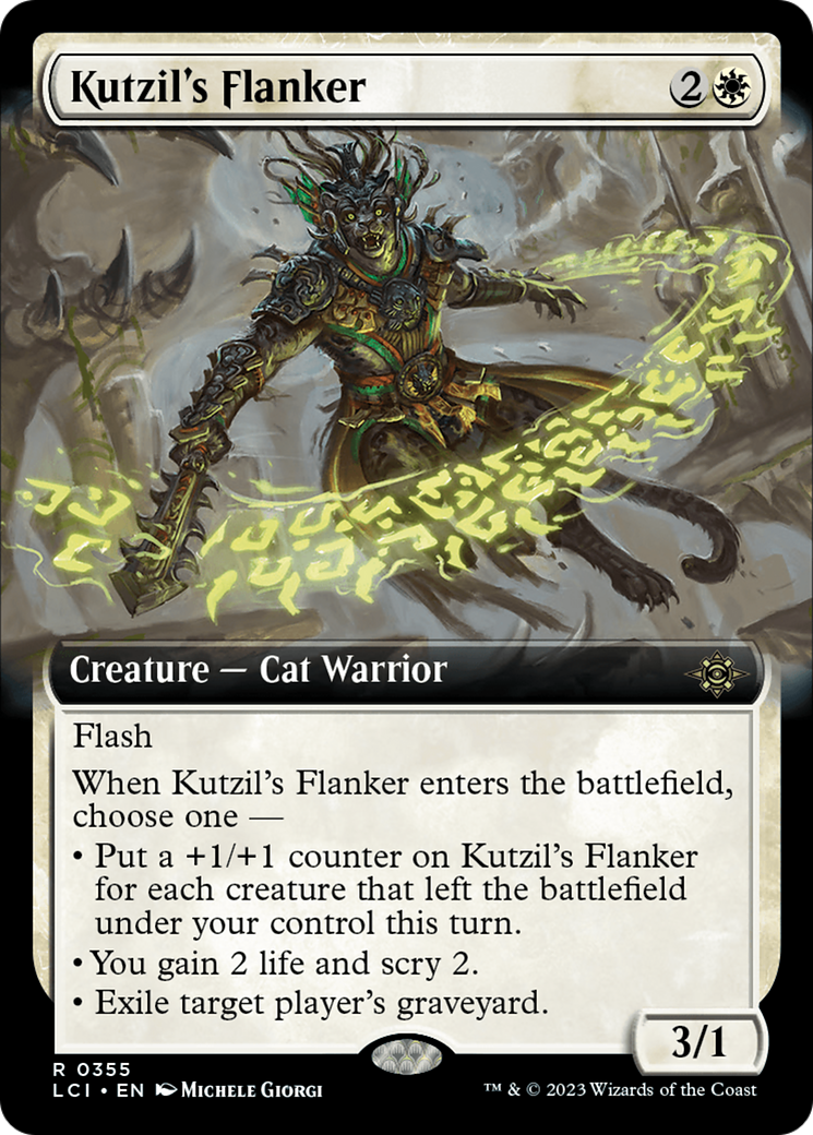 Kutzil's Flanker (Extended Art) [The Lost Caverns of Ixalan] | Sanctuary Gaming