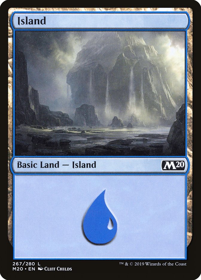 Island (#267) [Core Set 2020] | Sanctuary Gaming