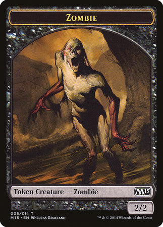 Zombie Token [Magic 2015 Tokens] | Sanctuary Gaming