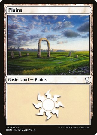 Plains (253) [Dominaria] | Sanctuary Gaming