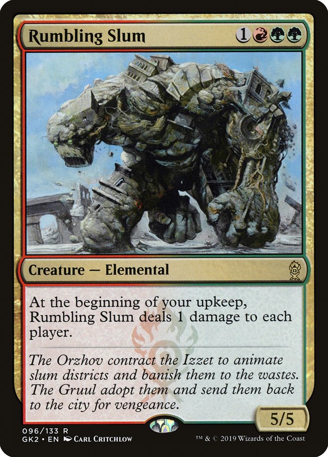 Rumbling Slum [Ravnica Allegiance Guild Kit] | Sanctuary Gaming