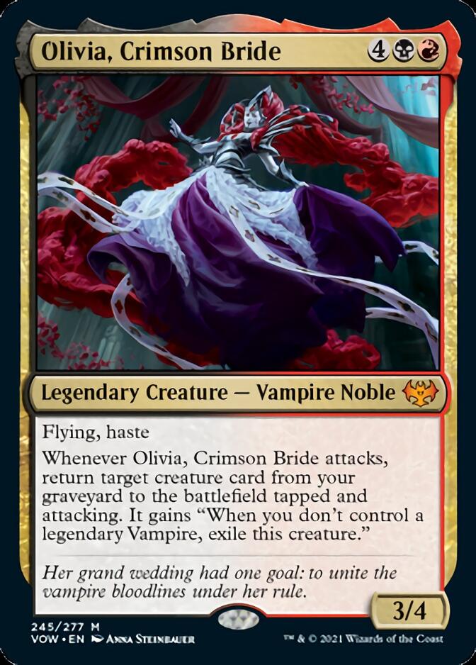 Olivia, Crimson Bride [Innistrad: Crimson Vow] | Sanctuary Gaming