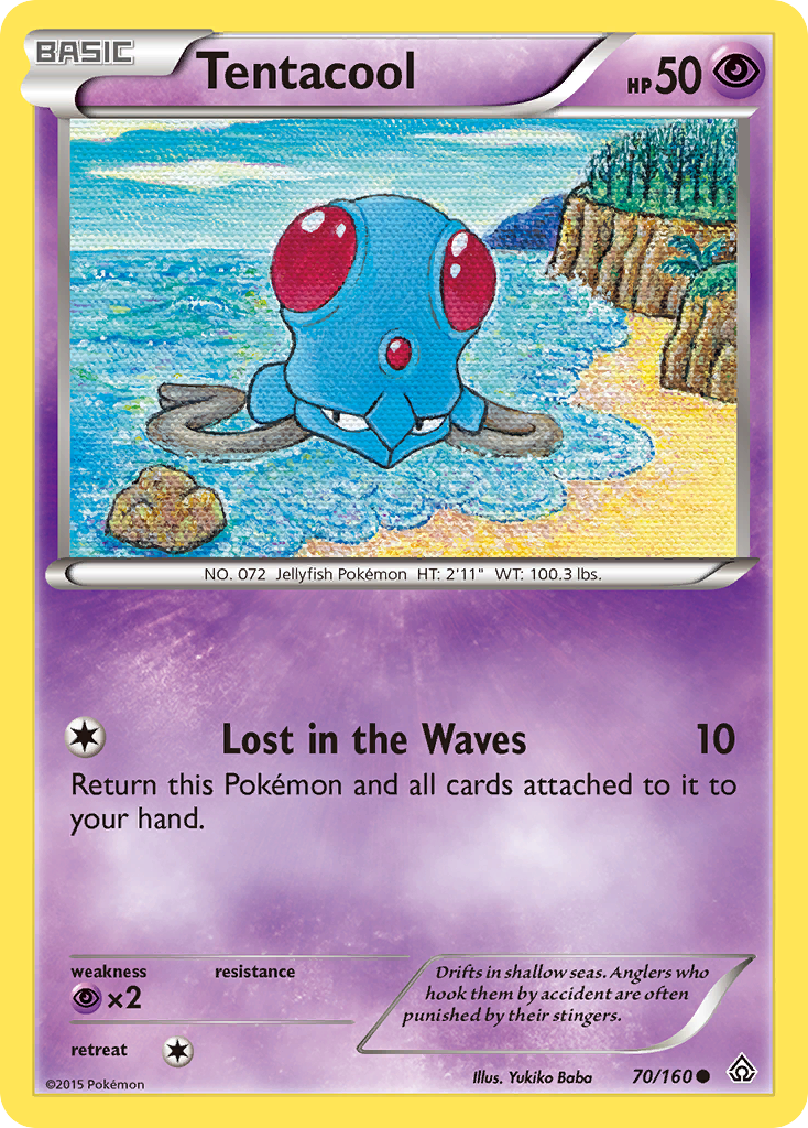 Tentacool (70/160) [XY: Primal Clash] | Sanctuary Gaming