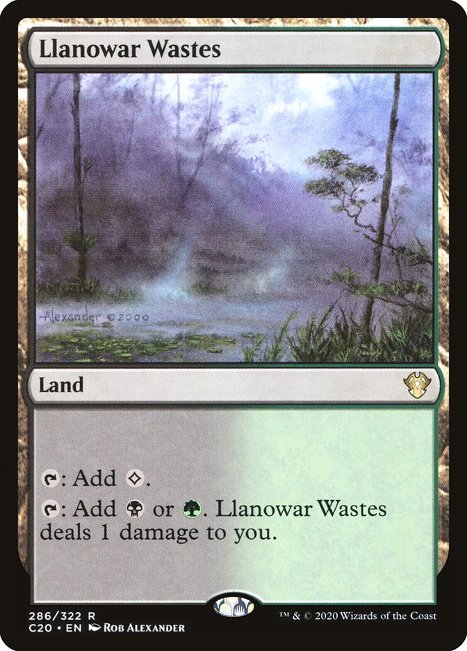 Llanowar Wastes [Commander 2020] | Sanctuary Gaming