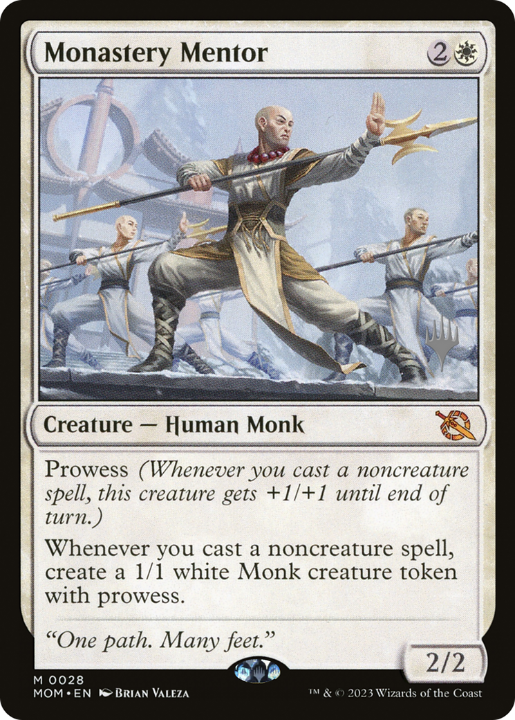 Monastery Mentor (Promo Pack) [March of the Machine Promos] | Sanctuary Gaming