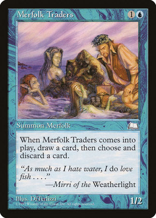 Merfolk Traders [Weatherlight] | Sanctuary Gaming