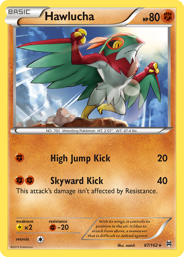 Hawlucha (87/162) [XY: BREAKthrough] | Sanctuary Gaming