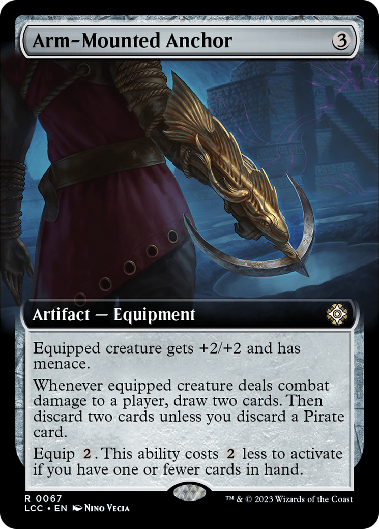 Arm-Mounted Anchor (Extended Art) [The Lost Caverns of Ixalan Commander] | Sanctuary Gaming