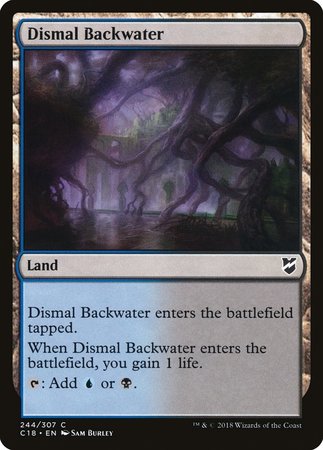 Dismal Backwater [Commander 2018] | Sanctuary Gaming