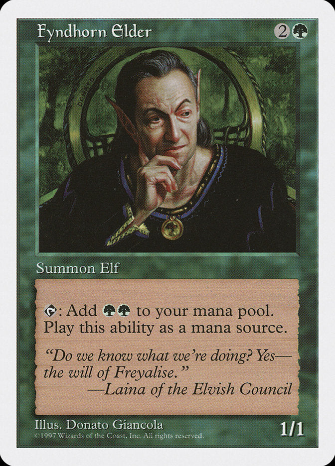 Fyndhorn Elder [Fifth Edition] | Sanctuary Gaming