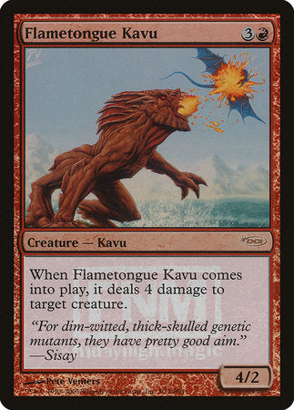 Flametongue Kavu [Friday Night Magic 2005] | Sanctuary Gaming
