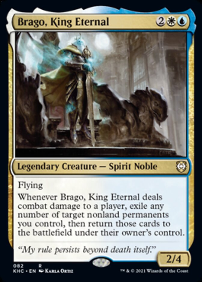 Brago, King Eternal [Kaldheim Commander] | Sanctuary Gaming