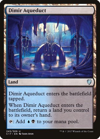 Dimir Aqueduct [Commander 2017] | Sanctuary Gaming