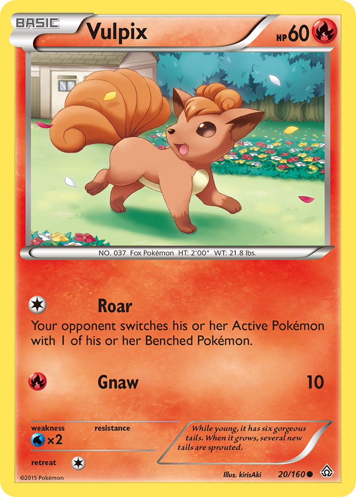 Vulpix (20/160) [XY: Primal Clash] | Sanctuary Gaming