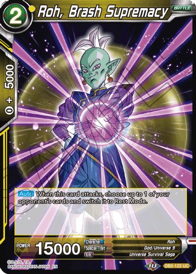 Roh, Brash Supremacy (Reprint) (DB2-122) [Battle Evolution Booster] | Sanctuary Gaming